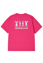 Mugshot Alien Short Sleeve T-Shirt Hot Pink