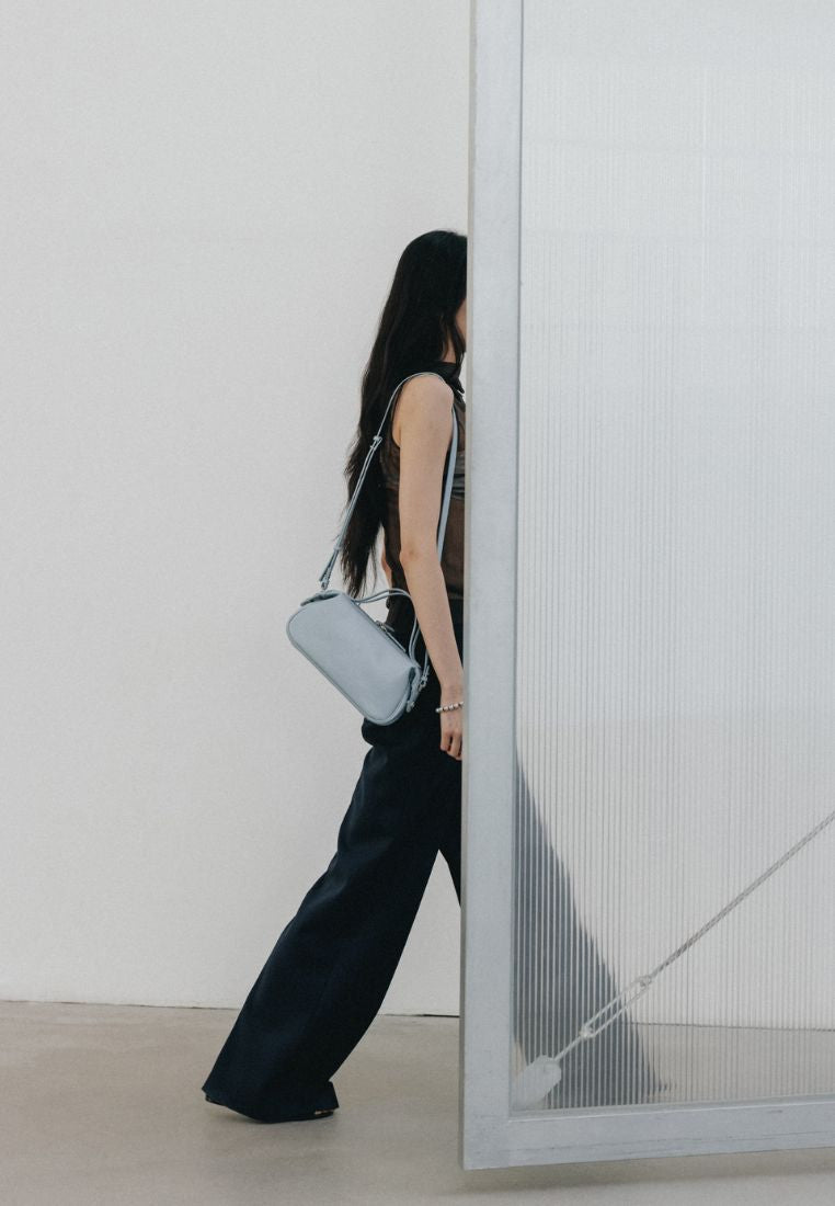 NADEL ZIP TOTE BAG cerulean blue