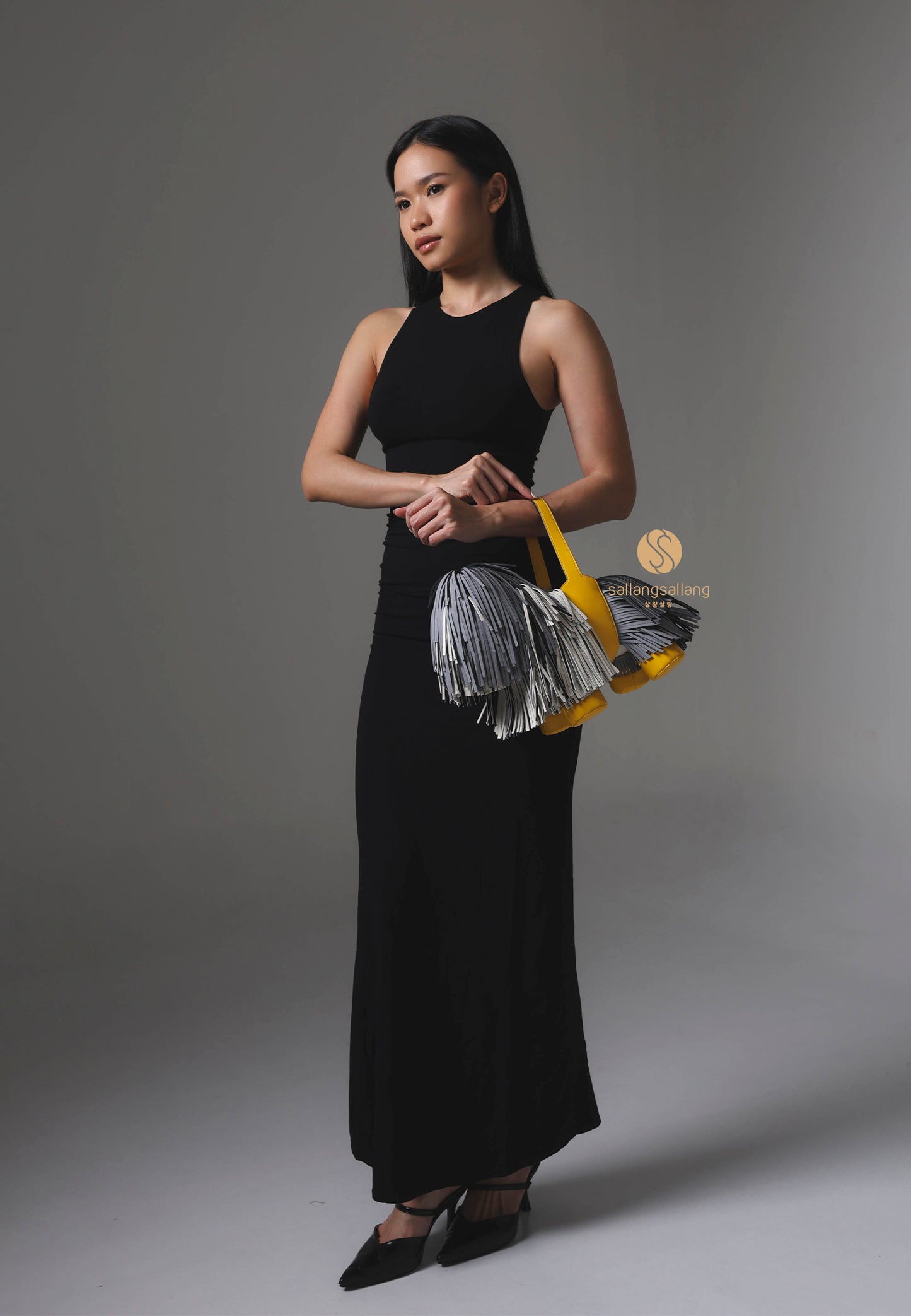 Nita Puppy Shape Handbag - Gray