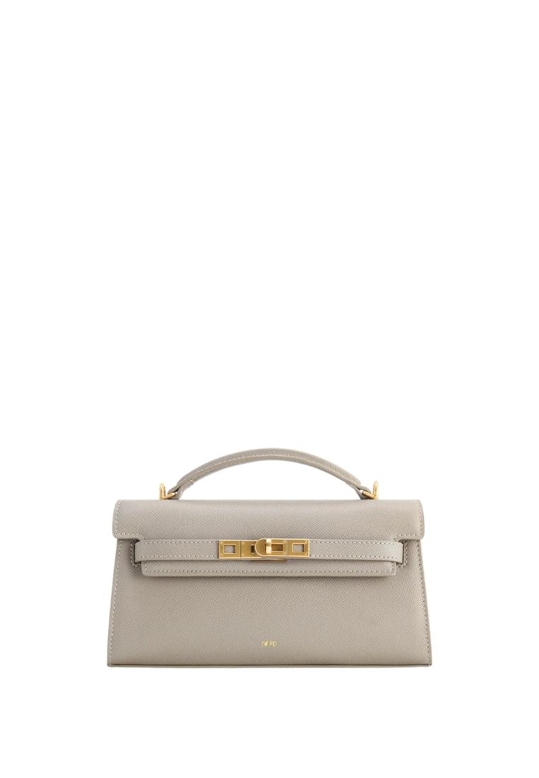 Noor Top Handle Bag - Elephant Gray