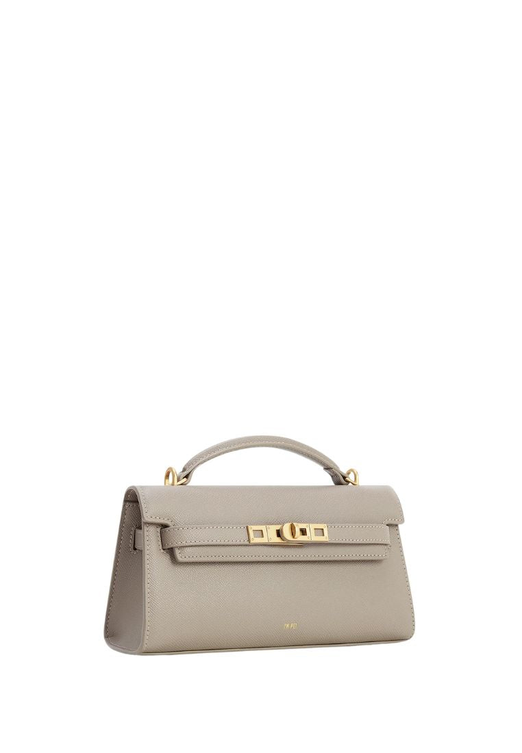 Noor Top Handle Bag - Elephant Gray