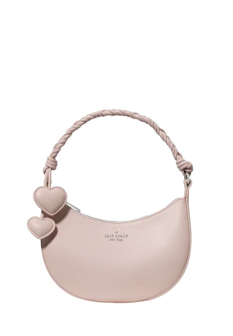 Nova Braided Strap Shoulder Bag Powdered Sugar