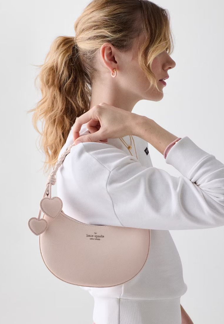 Nova Braided Strap Shoulder Bag Powdered Sugar