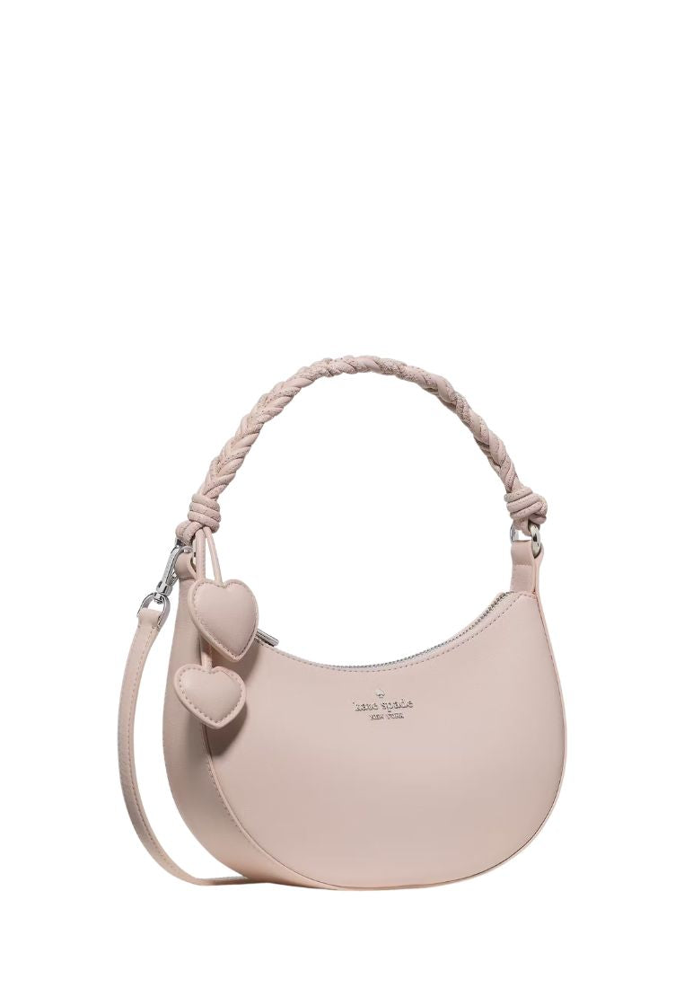 Nova Braided Strap Shoulder Bag Powdered Sugar