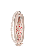 Nova Braided Strap Shoulder Bag Powdered Sugar