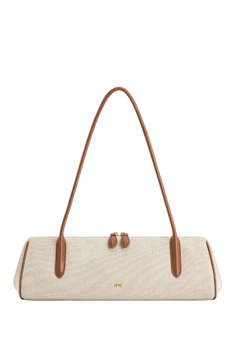 Nova Shoulder Bag - Brown Canvas
