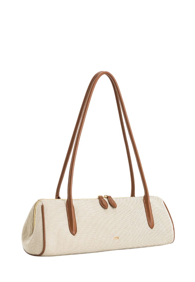 Nova Shoulder Bag - Brown Canvas