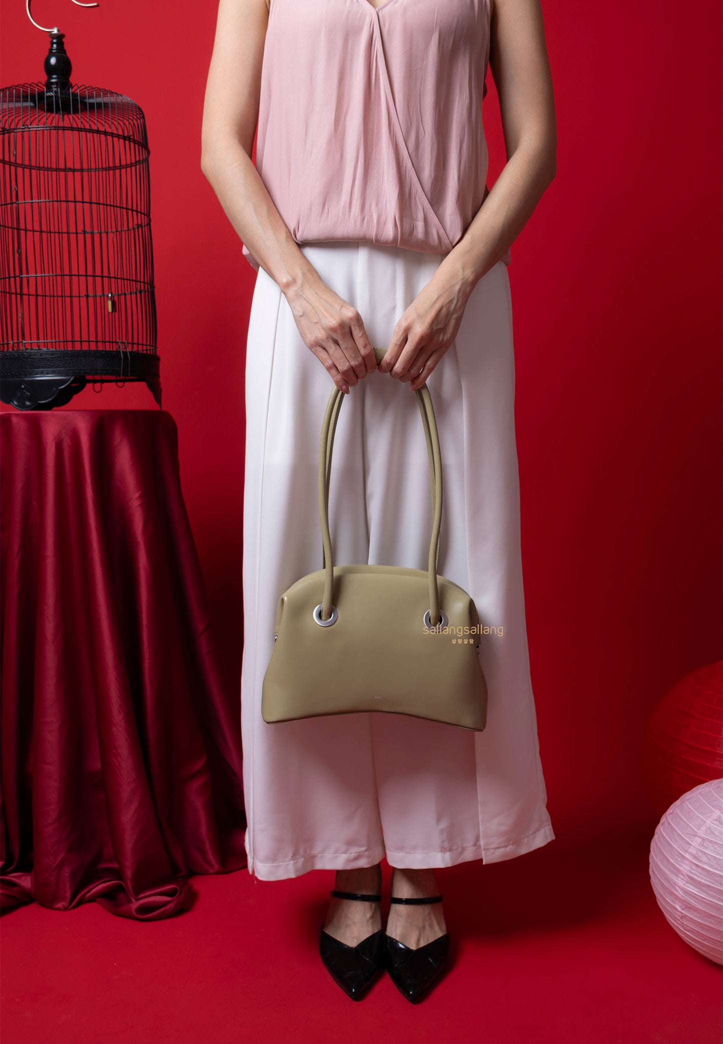 Circle Brot - Washed Sage Green