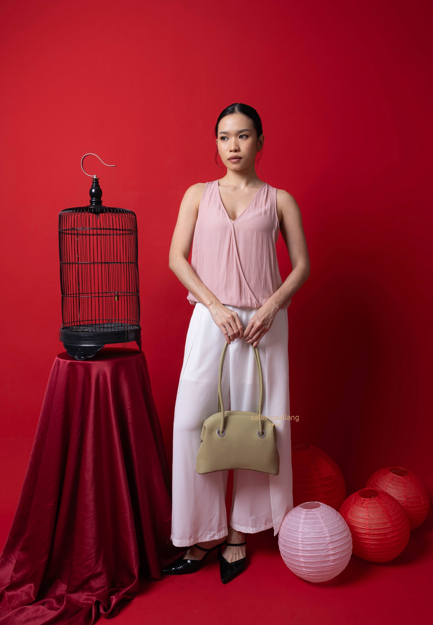 Circle Brot - Washed Sage Green