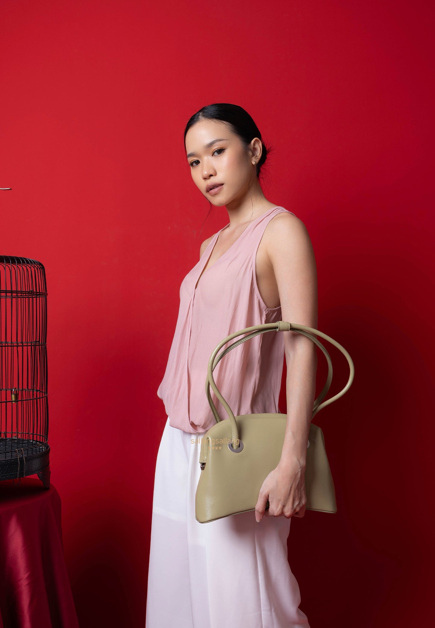 Circle Brot - Washed Sage Green