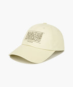 OUTLINE CLASSIC LOGO CAP ivory