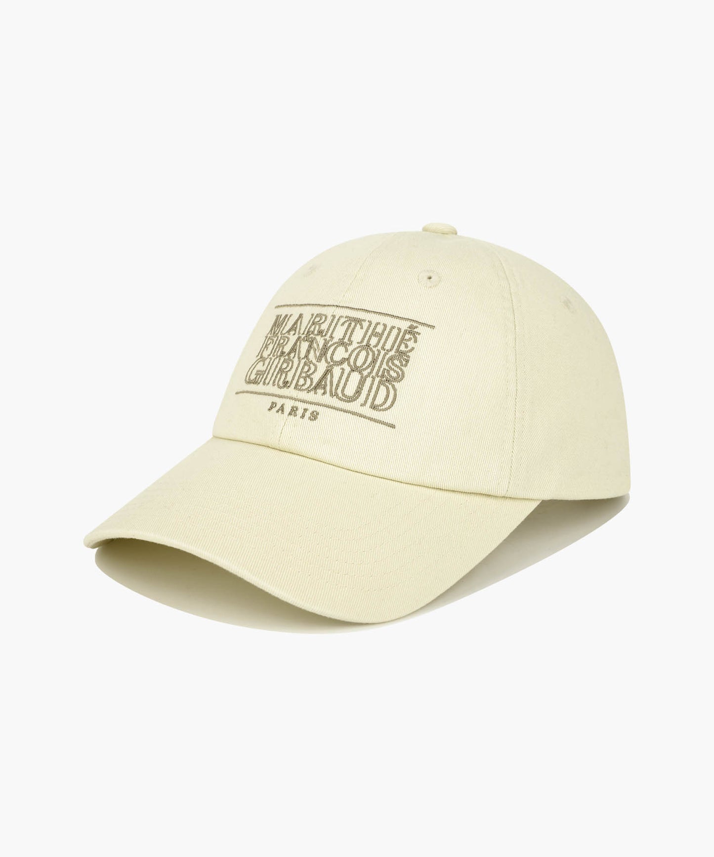 OUTLINE CLASSIC LOGO CAP ivory
