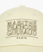 OUTLINE CLASSIC LOGO CAP ivory