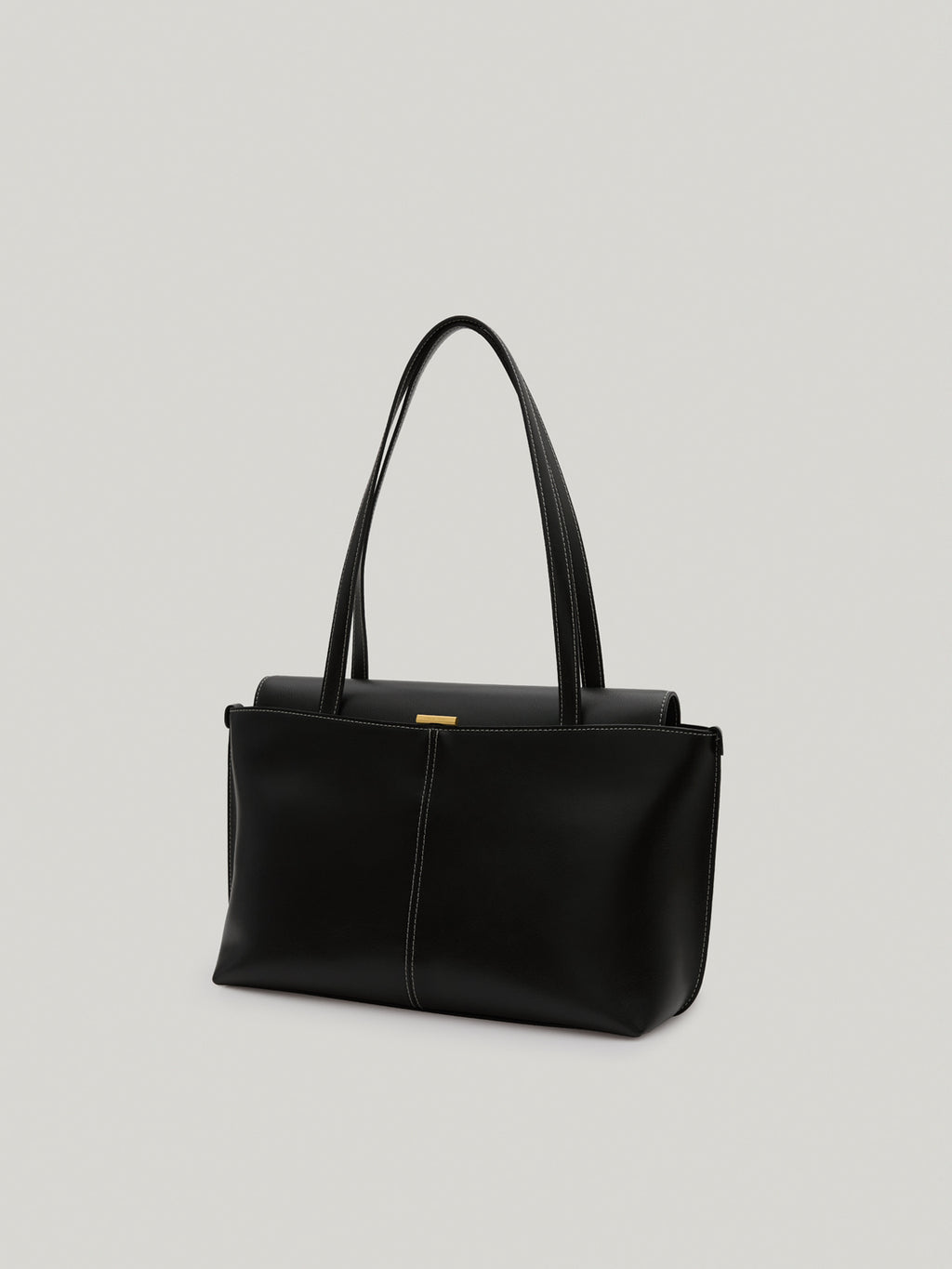 PANIER FLAP BAG soft black