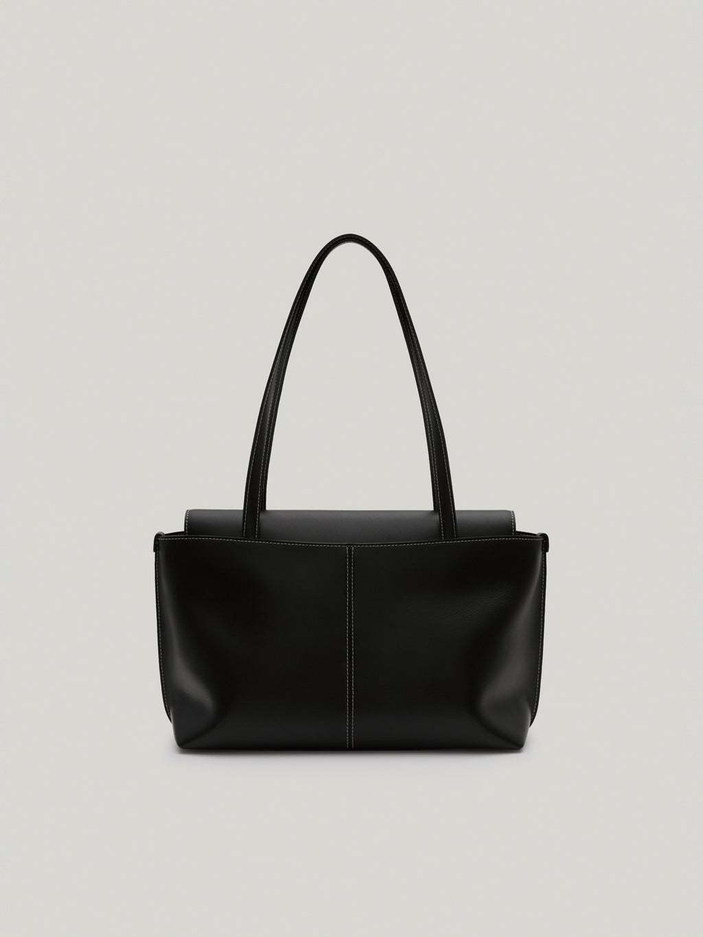 PANIER FLAP BAG soft black