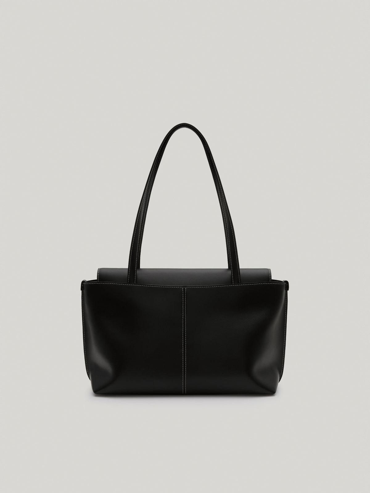 PANIER FLAP BAG soft black