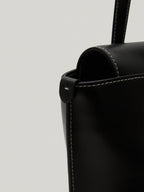 PANIER FLAP BAG soft black