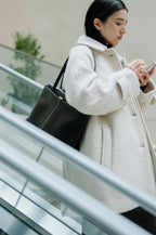 PANIER FLAP BAG soft black