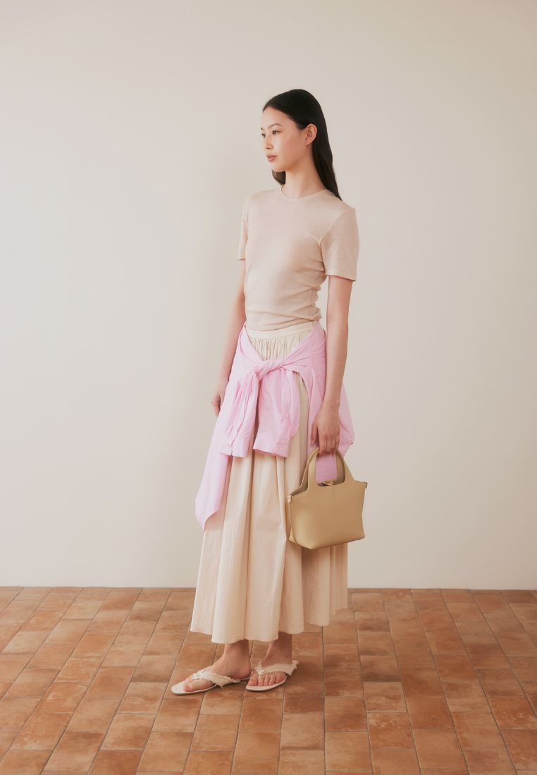 PANIER PETIT BAG egg beige