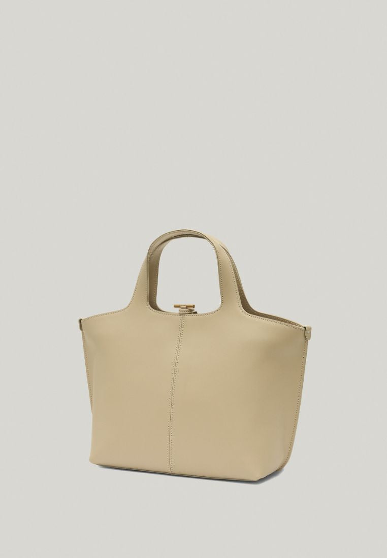 PANIER TOTE BAG egg beige