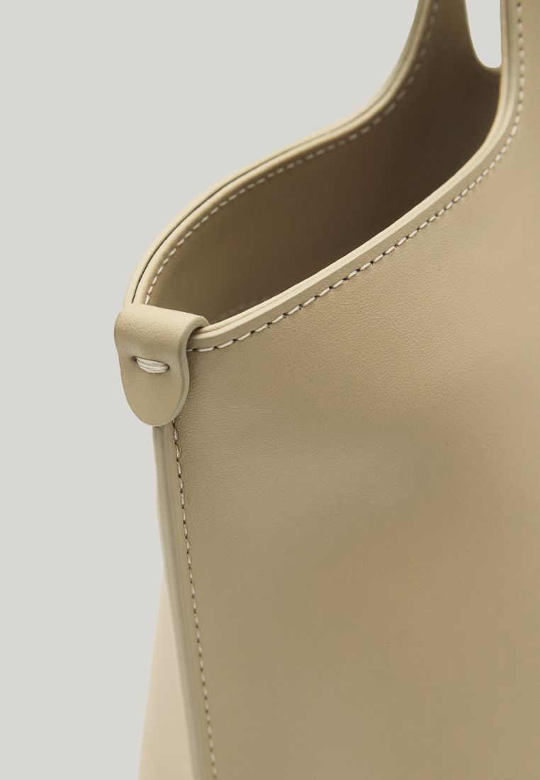 PANIER TOTE BAG egg beige