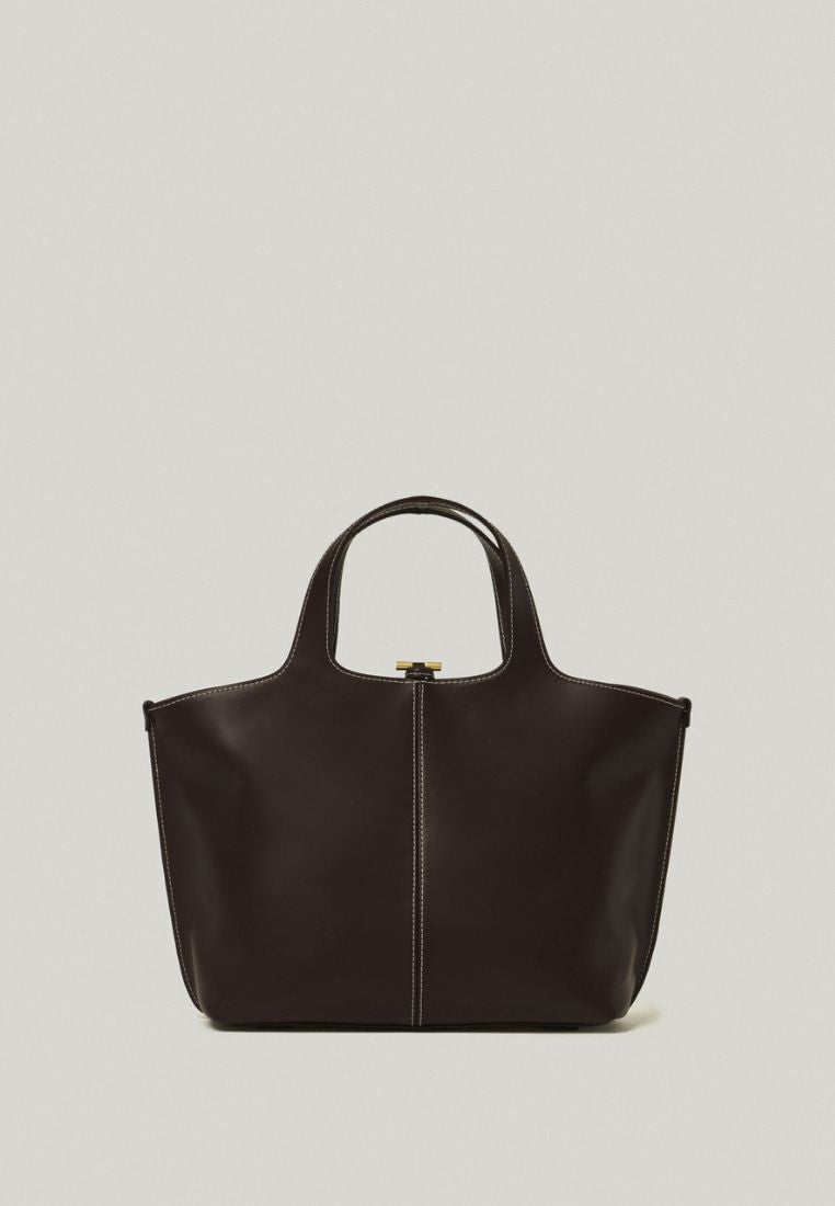 PANIER TOTE BAG organ brown