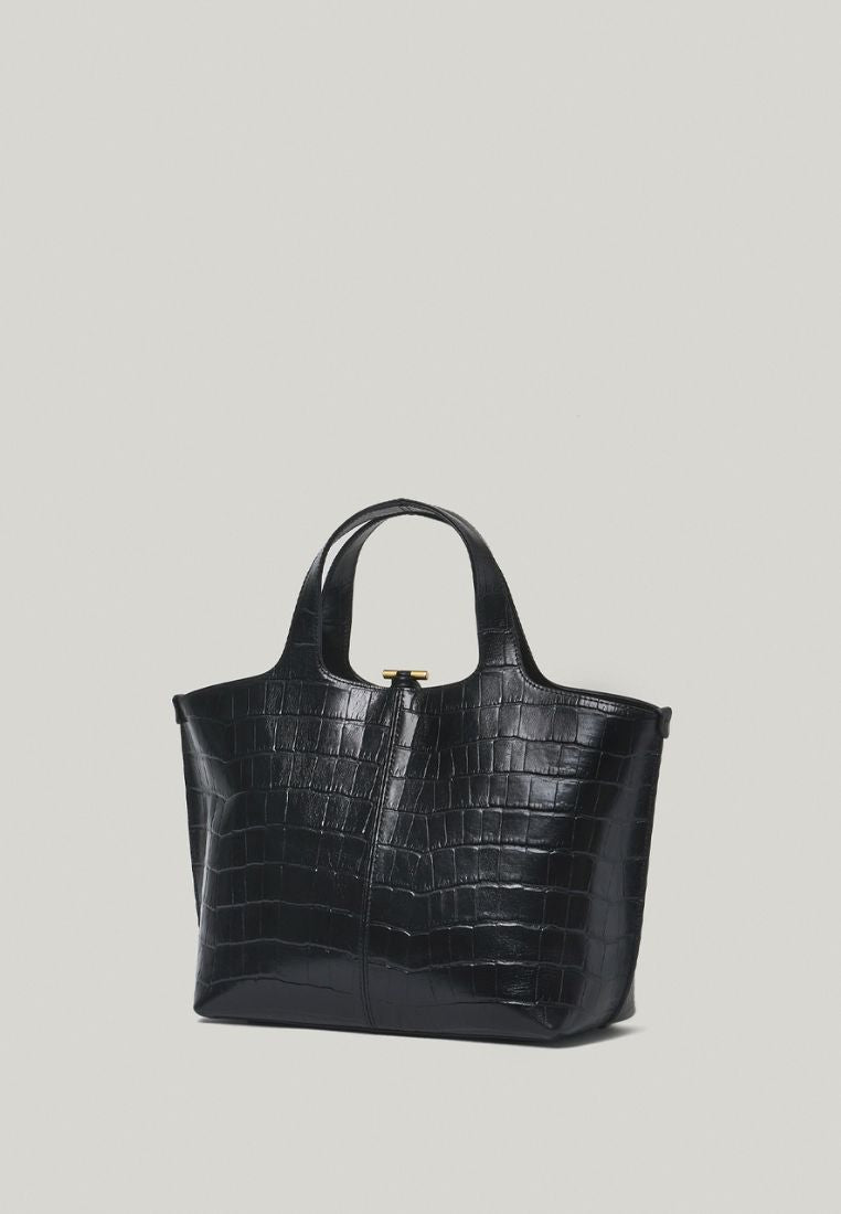 PANIER TOTE BAG pattern black