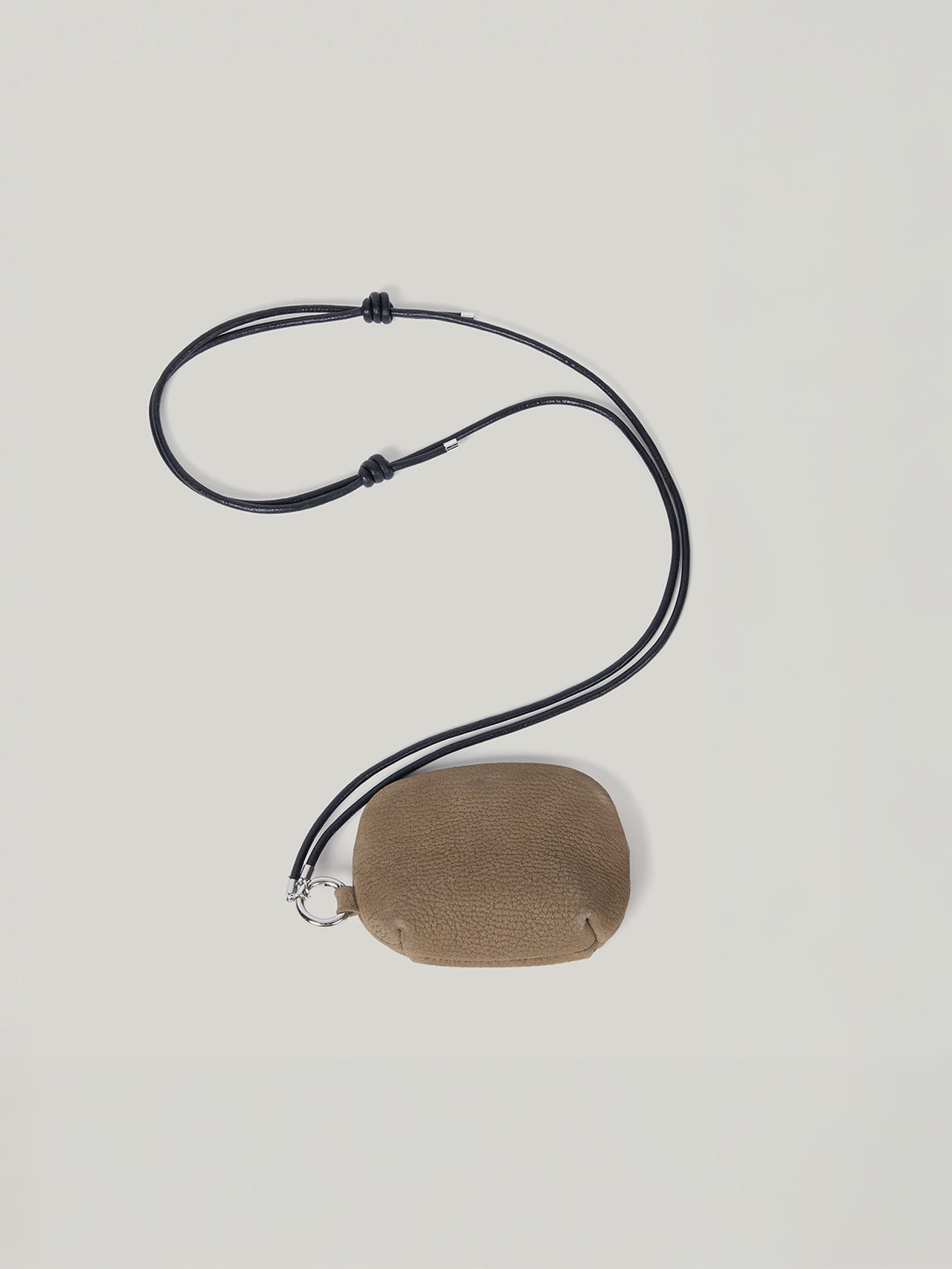 PAVE FRAME CASE nubuck fawn