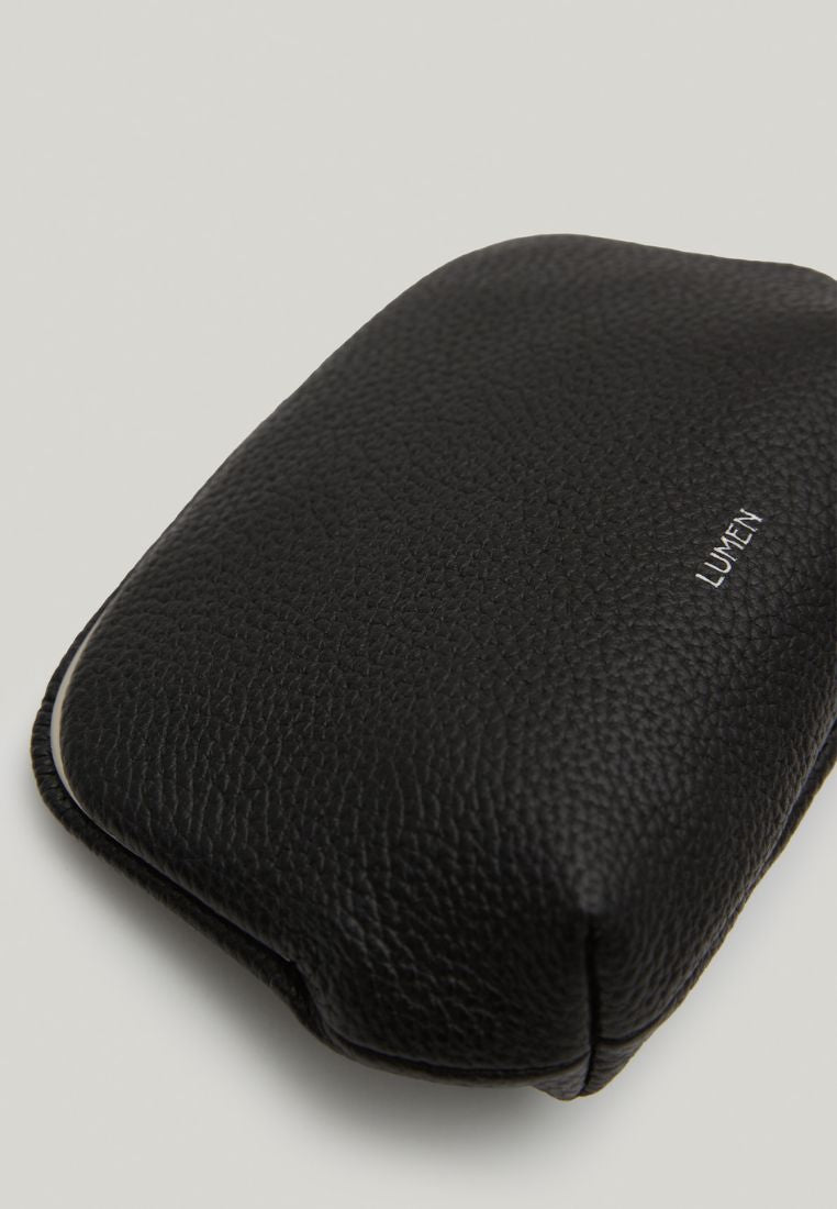 PAVE FRAME POUCH soft black