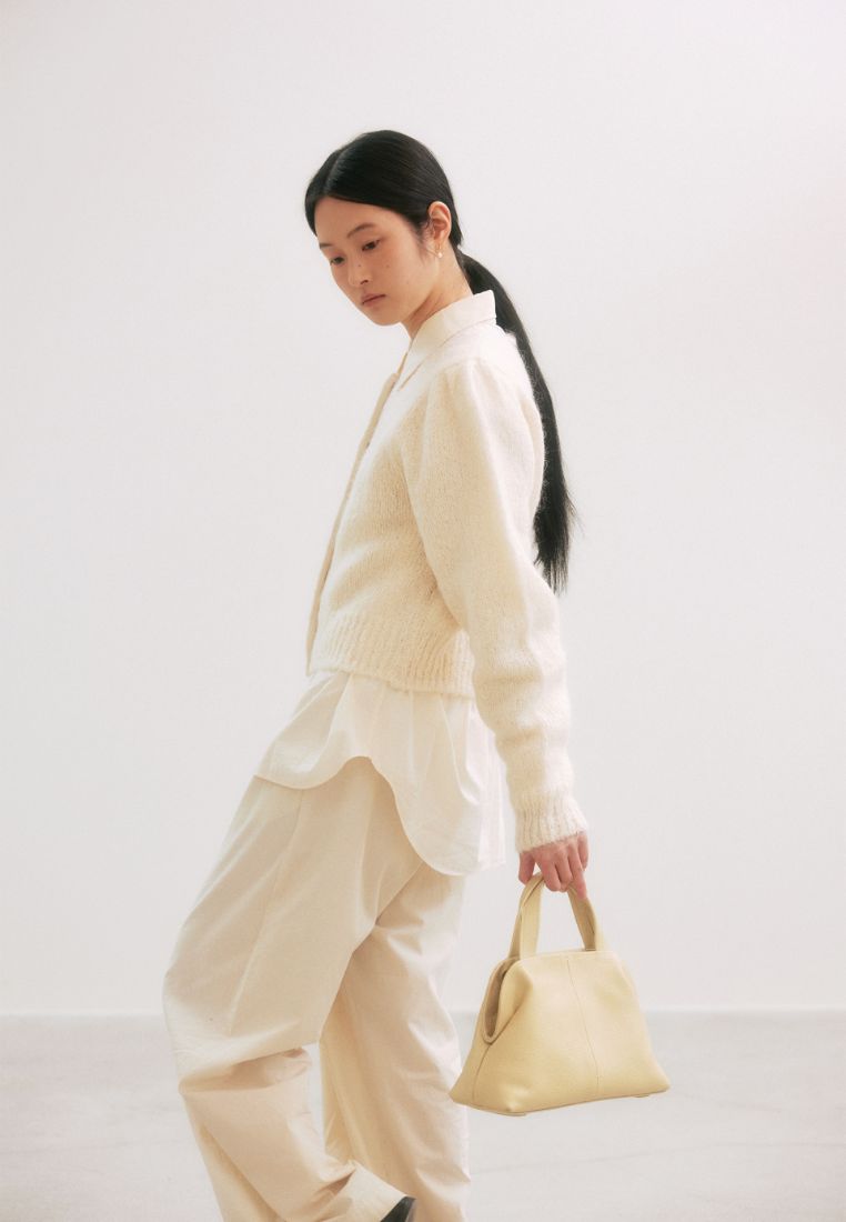 PAVE PETIT BAG hay yellow