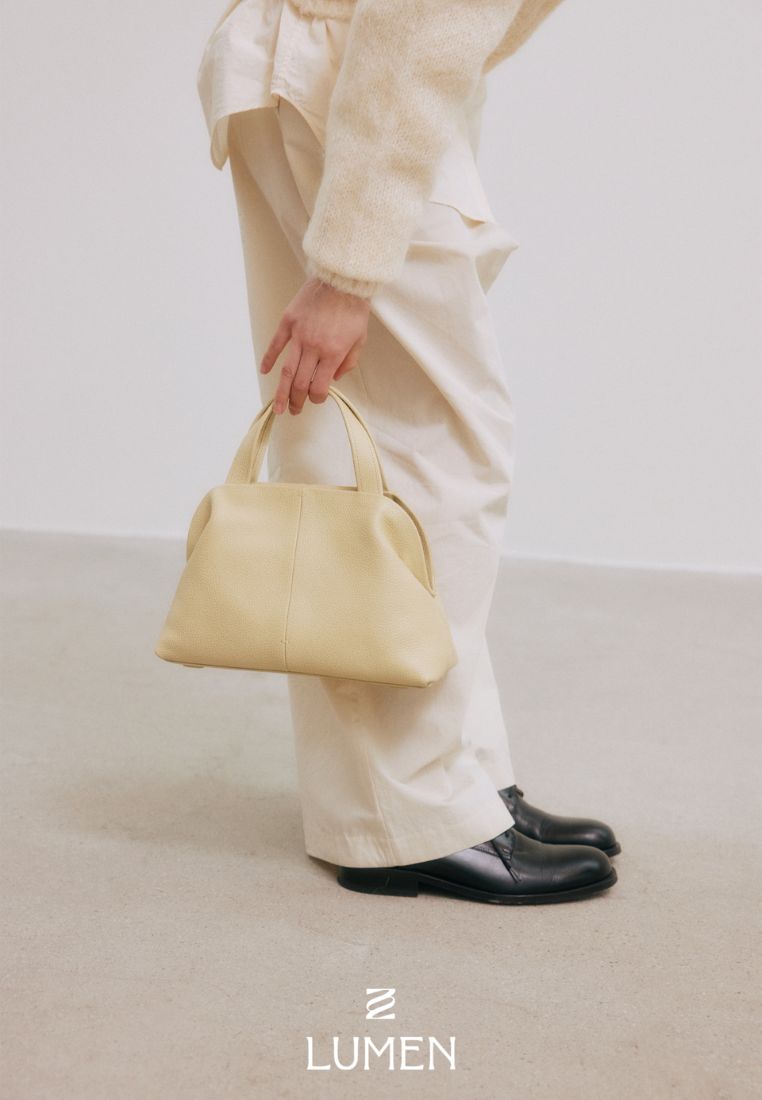PAVE PETIT BAG hay yellow