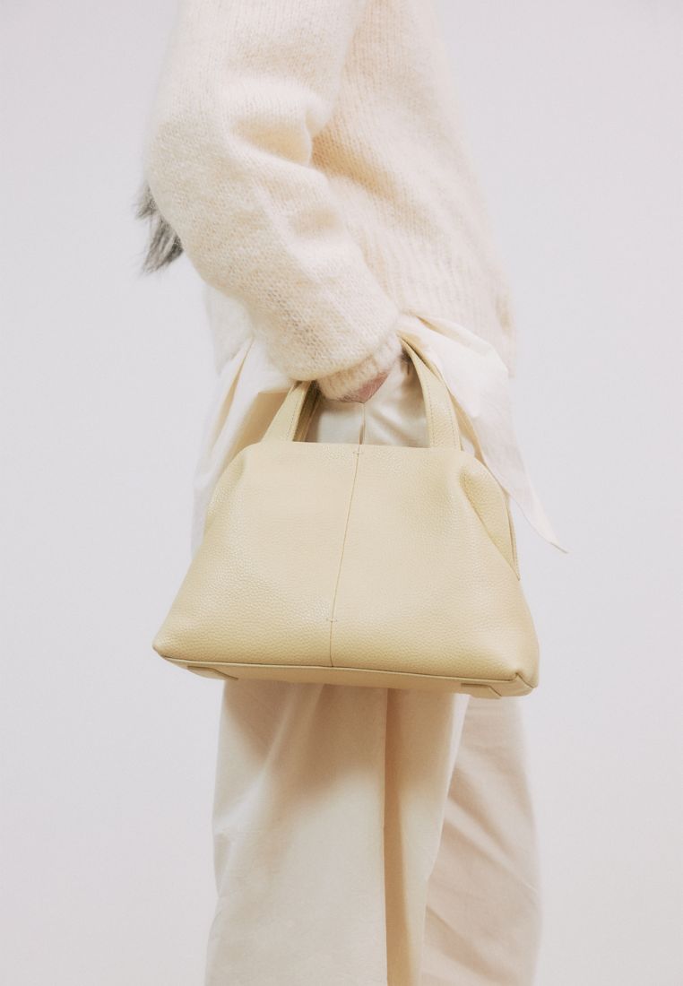 PAVE PETIT BAG hay yellow