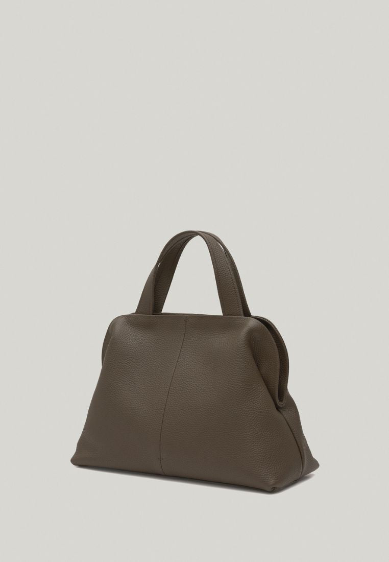 PAVE TOTE BAG mud brown