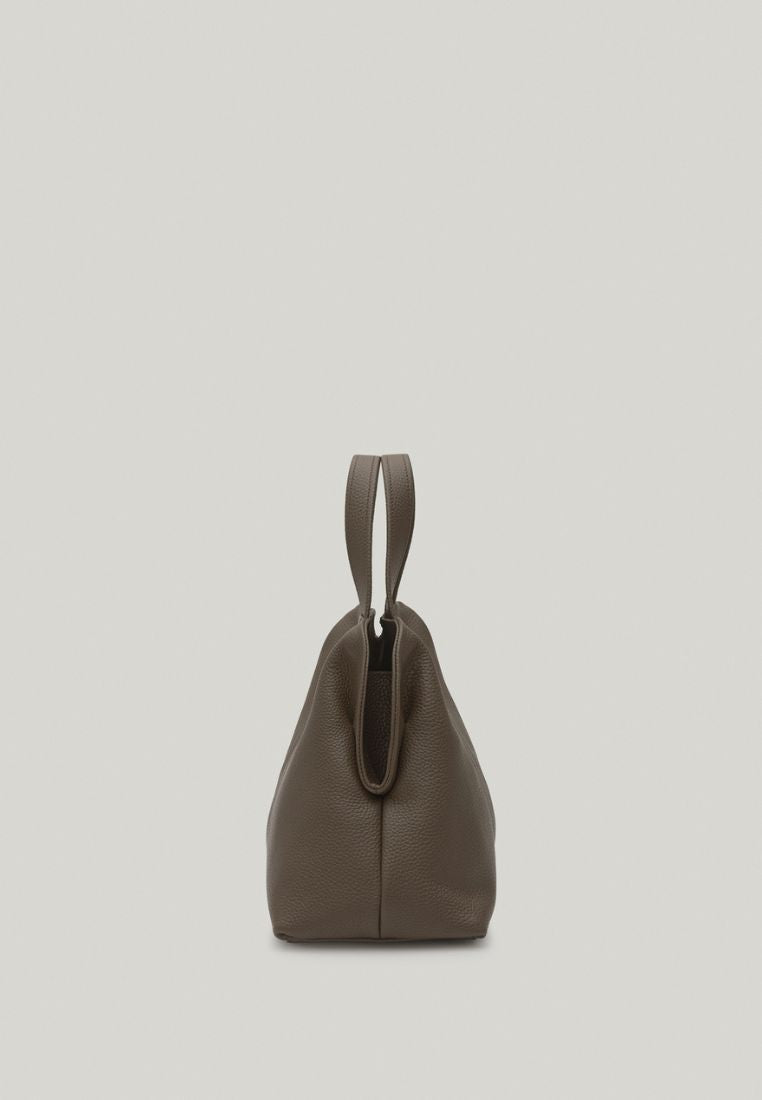 PAVE TOTE BAG mud brown