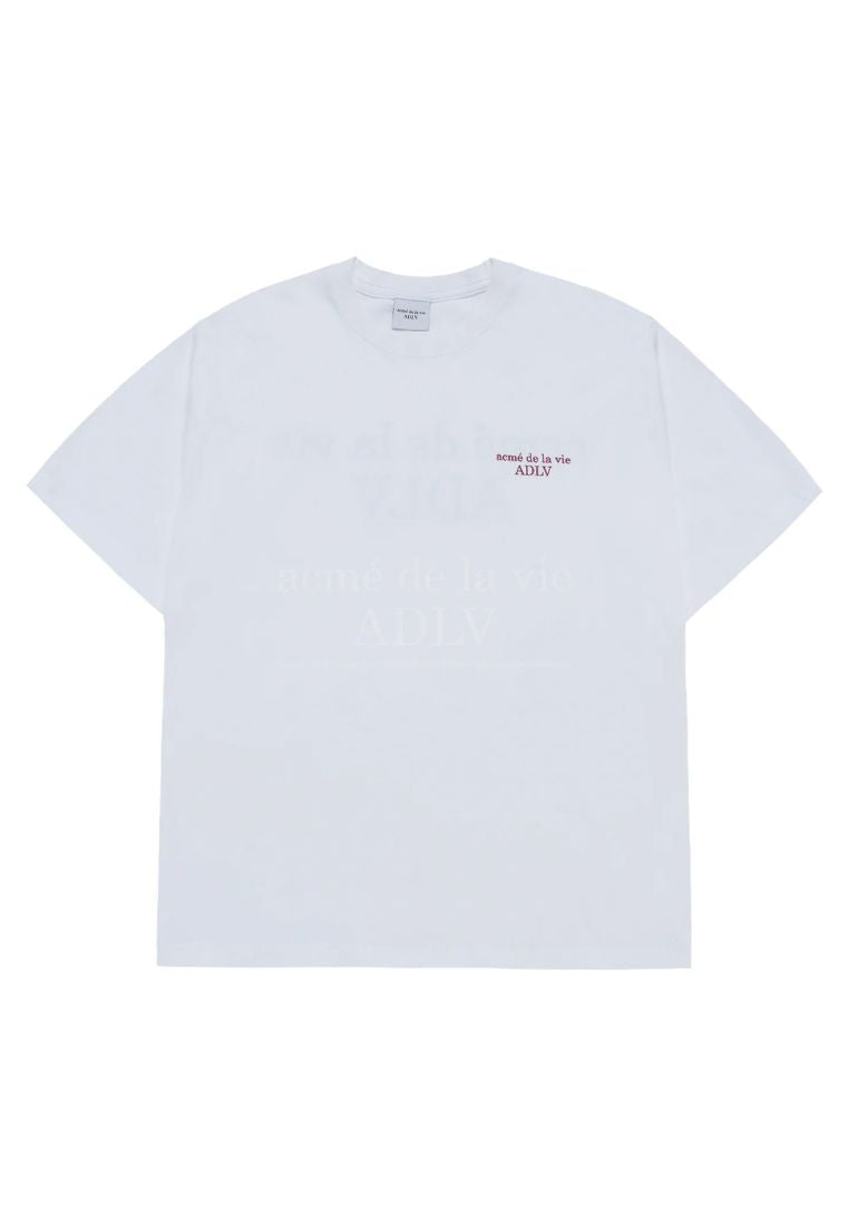 PIXEL BASIC LOGO Short Sleeve T-Shirt White