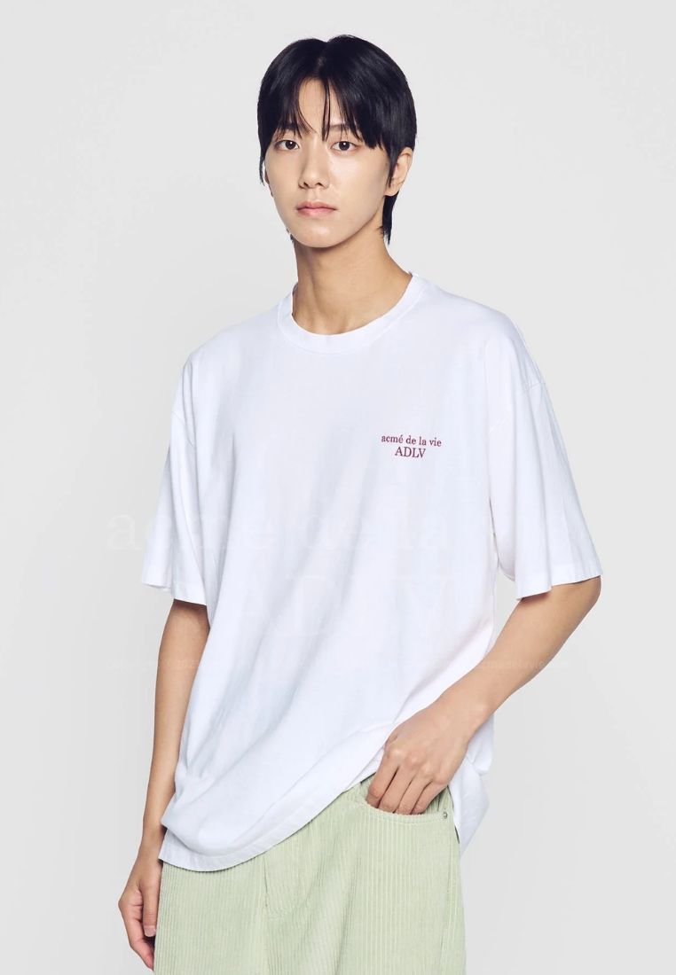 PIXEL BASIC LOGO Short Sleeve T-Shirt White