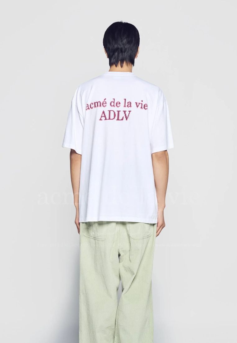 PIXEL BASIC LOGO Short Sleeve T-Shirt White
