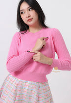 2 Way Cape Layered Knit