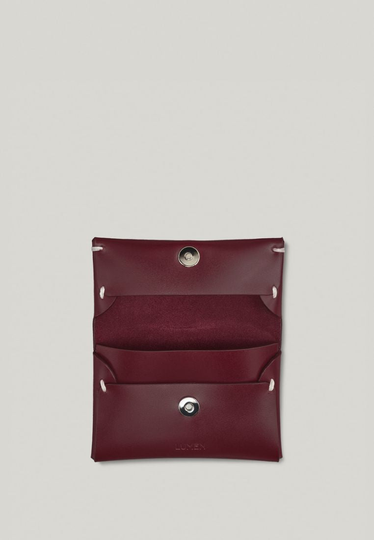 PLIER CARD HOLDER merlot red