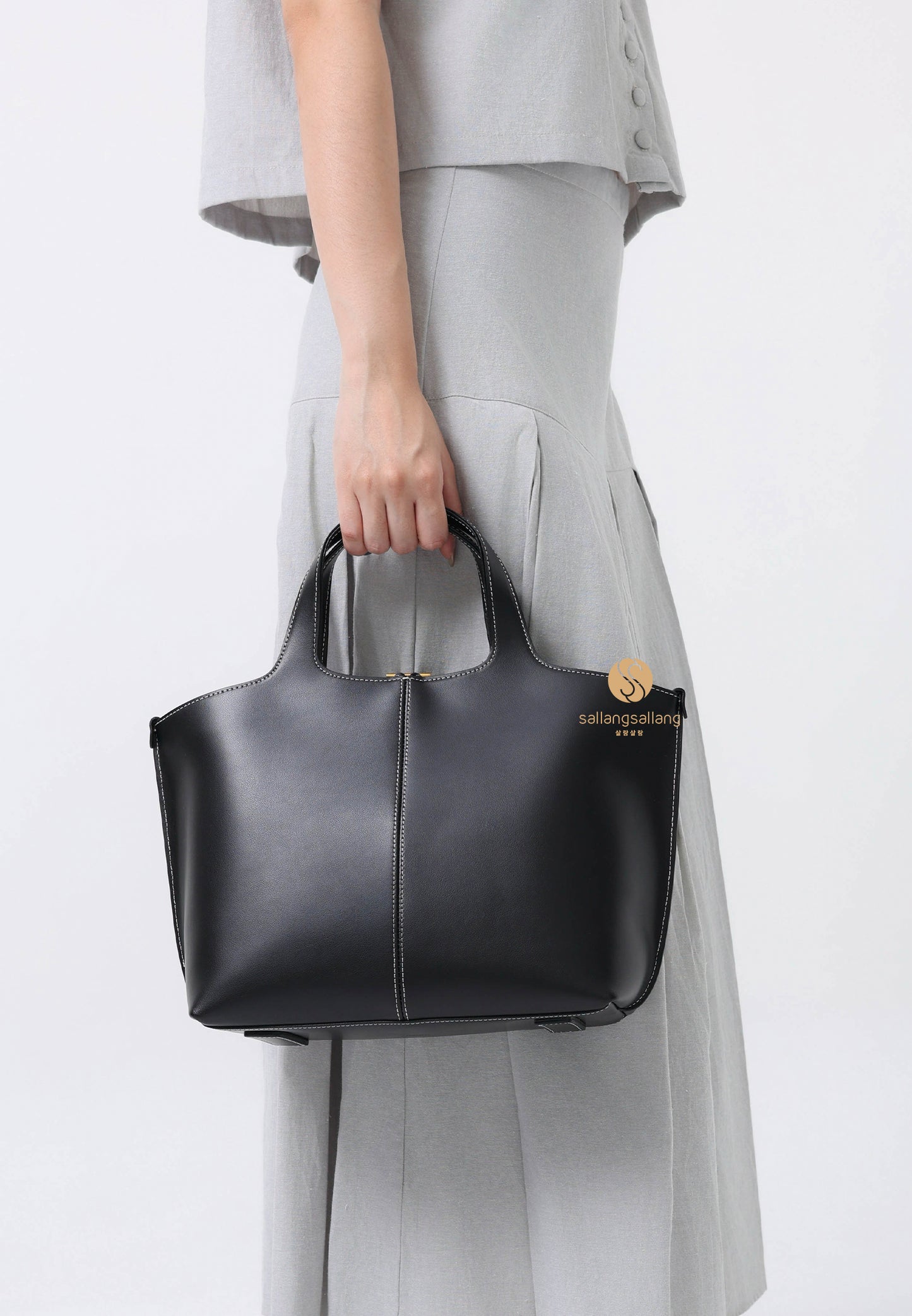 PANIER TOTE BAG soft black