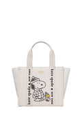 Peanuts X KSNY Snoopy Small Tote Cream Multi