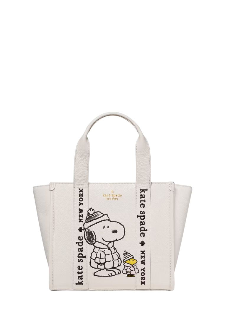 Peanuts X KSNY Snoopy Small Tote Cream Multi
