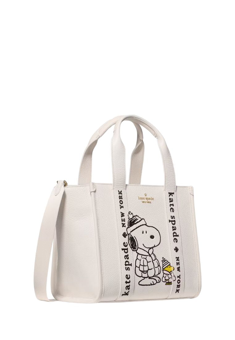 Peanuts X KSNY Snoopy Small Tote Cream Multi