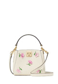 Phoebe Applique Mini Top Handle Crossbody Meringue Multi