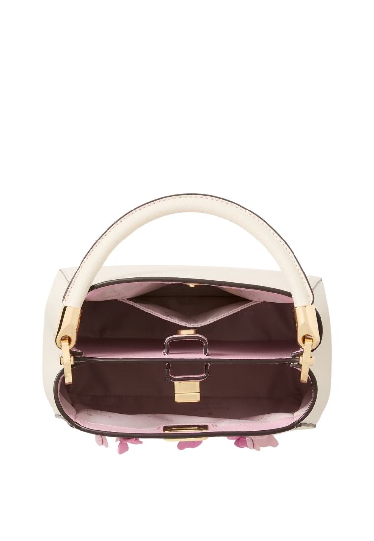 Phoebe Applique Small Top Handle Bag Meringue Multi