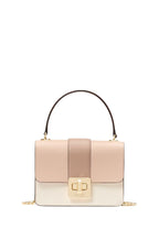 Phoebe Turnlock Mini Flap Crossbody Toasted Hazelnut