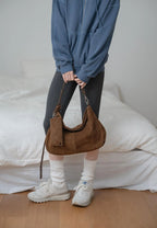 Pita Bag Suede Brown