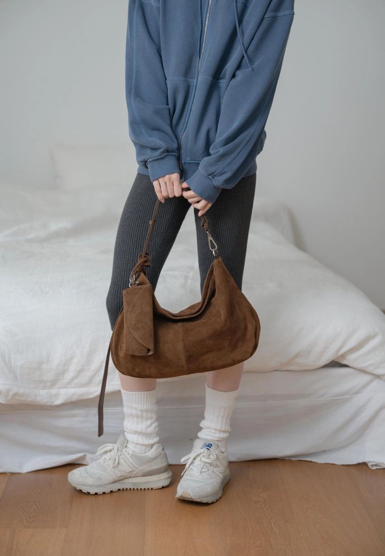 Pita Bag Suede Brown