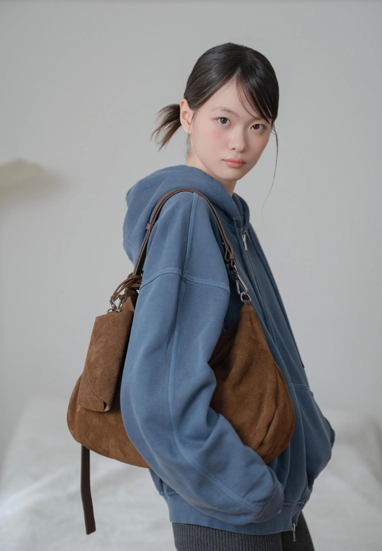 Pita Bag Suede Brown