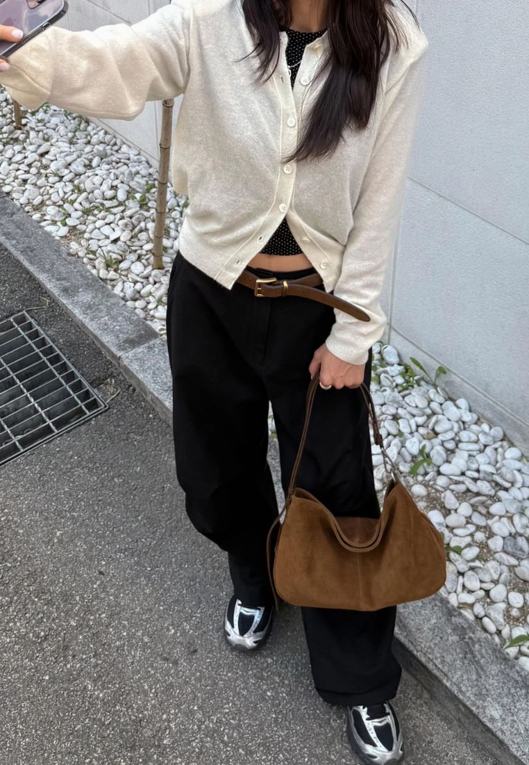 Pita Mini Suede Brown